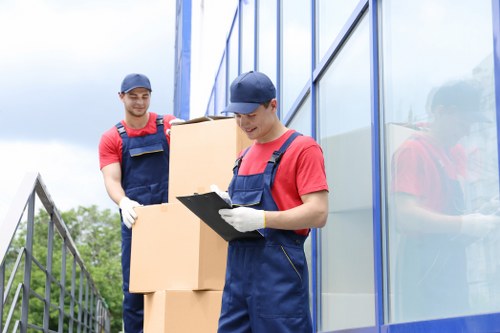 Man and van service helping with a local move in Lowermorden