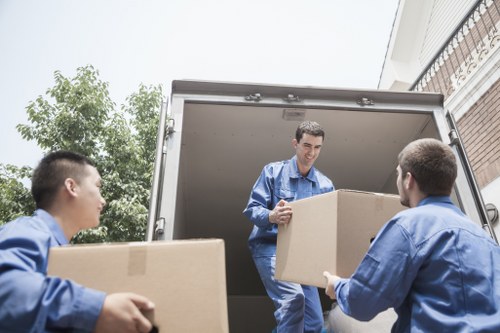 A well-planned Lowermorden storage area showing tidy organization and easy access