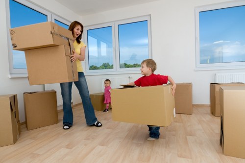 Commercial packing services in Lowermorden for office moves