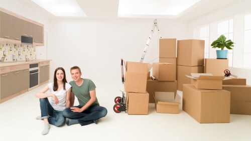 Mobile self storage container delivered in Lowermorden