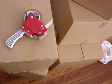 Rows of storage units available for self storage in Lowermorden
