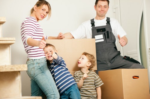 Furniture protected during home renovation storage